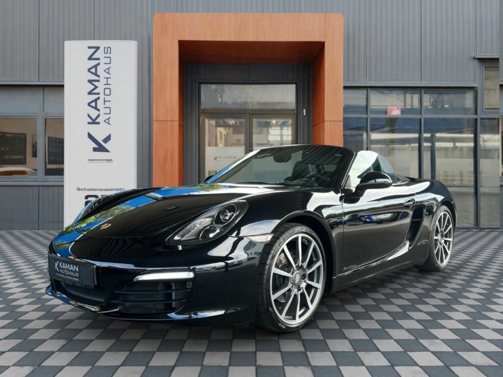 PORSCHE Boxster 981 PDK Black Edition SAGA Approved 1