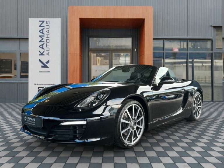 PORSCHE Boxster 981 PDK Black Edition SAGA Approved 1