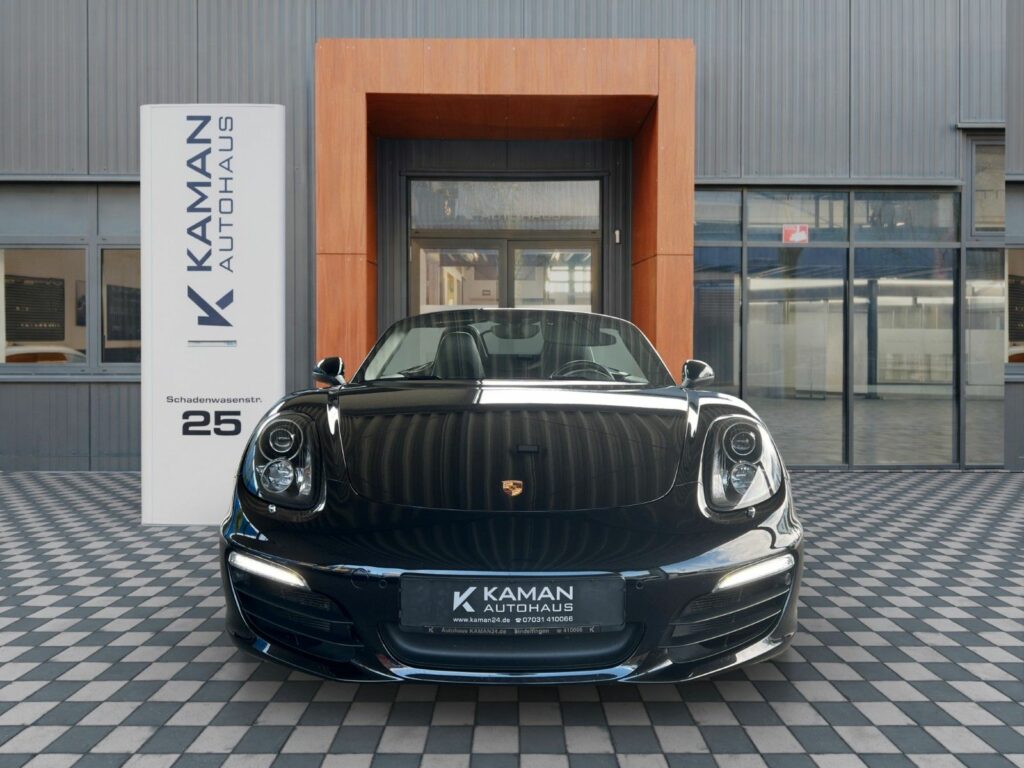 PORSCHE Boxster 981 PDK Black Edition SAGA Approved 2