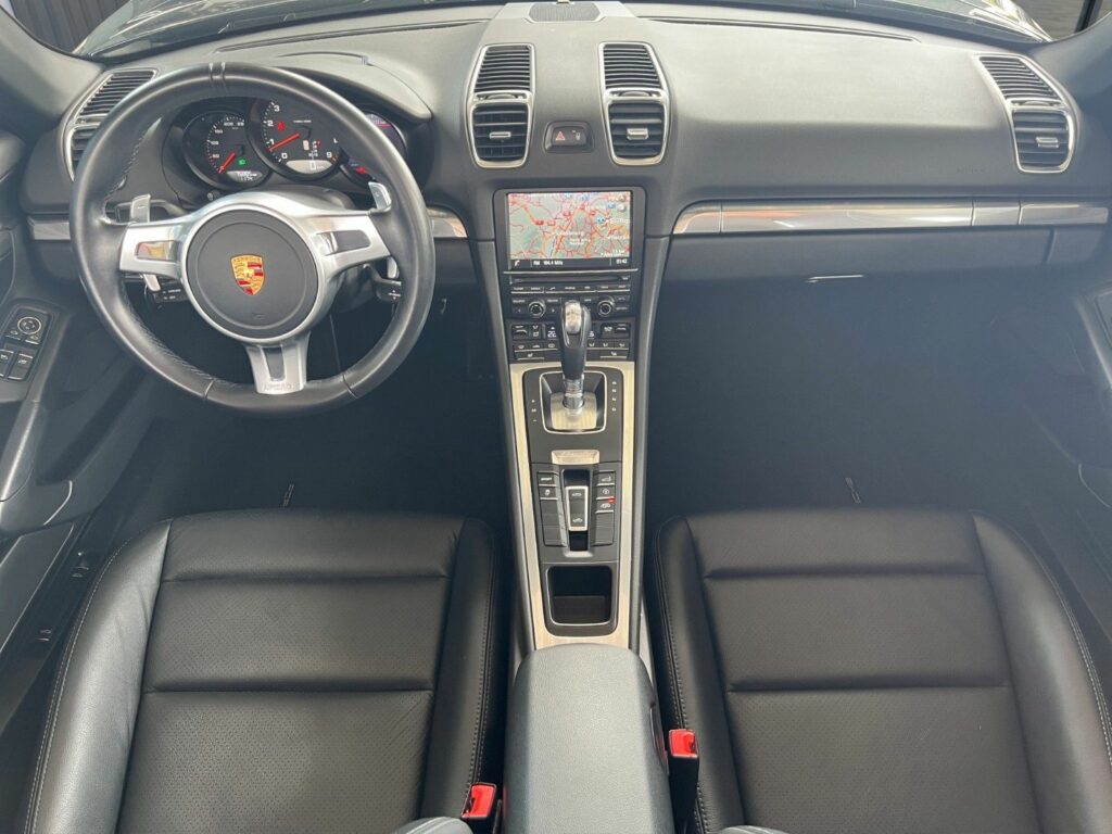PORSCHE Boxster 981 PDK Black Edition SAGA Approved 7